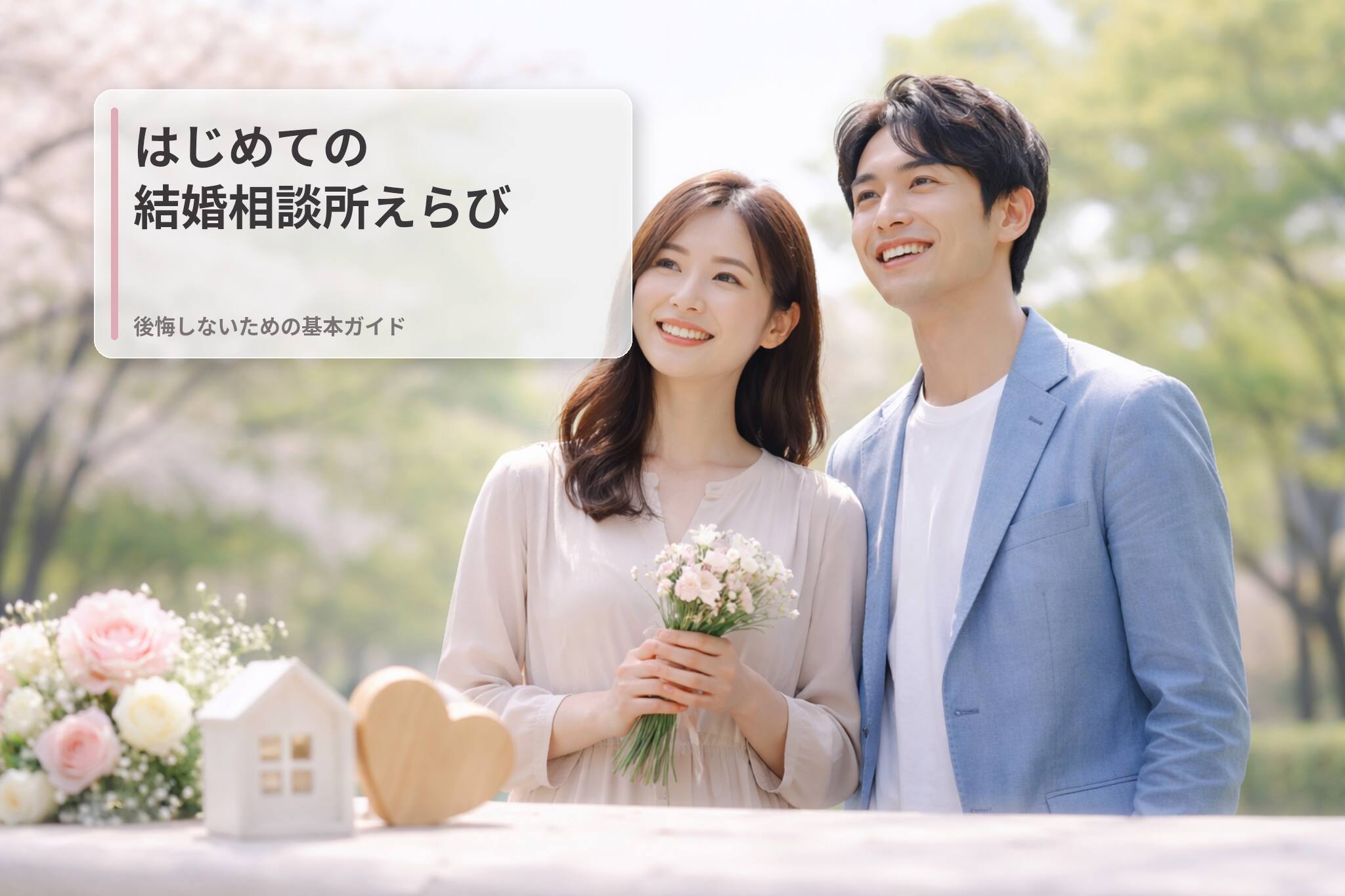 はじめての結婚相談所えらび|費用・違い・選び方がわかる婚活ガイド